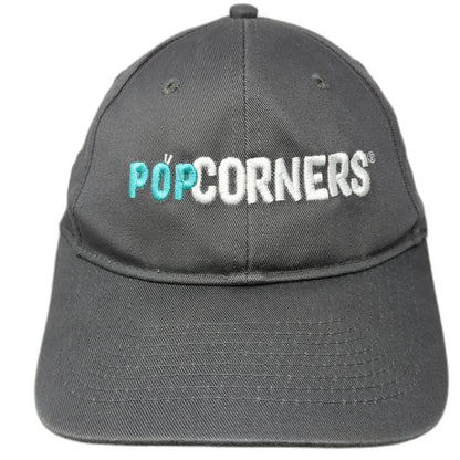 Port & Company Baseball Cap Gray One Size PopCorners Frito-Lay Logo Cotton Hat