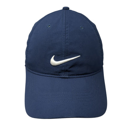 Nike Dri-Fit Strapback Hat Blue One Size Adjustable Embroidered Swoosh Legacy91