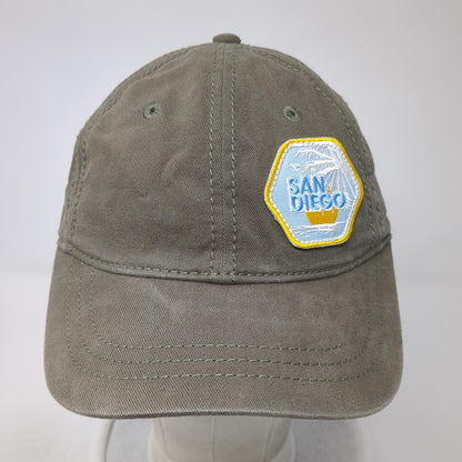 San Diego Slideback Baseball Cap Brown One Size Adjustable Embroidered District