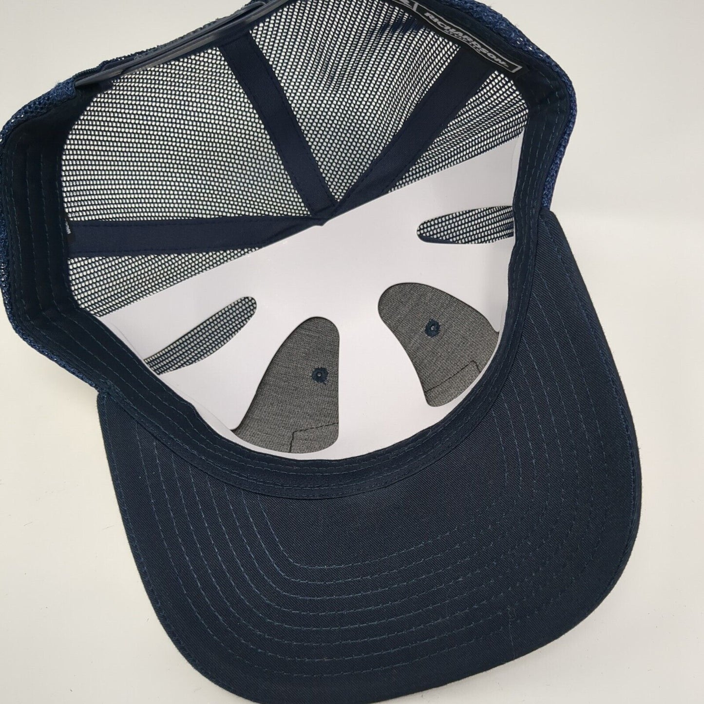 Skins 2024 Patch Snapback Trucker Hat Blue One Size Mesh Back Adjustable