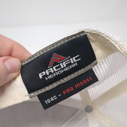 Wrestling Snapback Trucker Hat Blue OS Adjustable Mesh Back Pacific Headwear