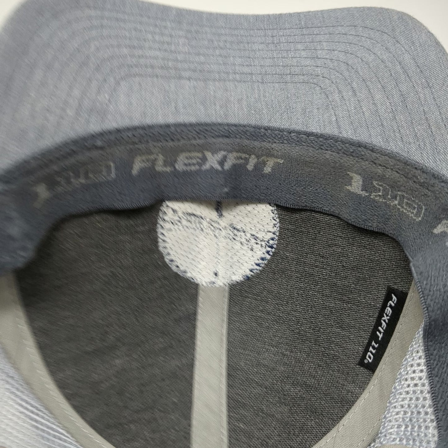 TravisMathew Trucker Hat Gray OSFM Flexfit 110 Snapback Mesh Patch California