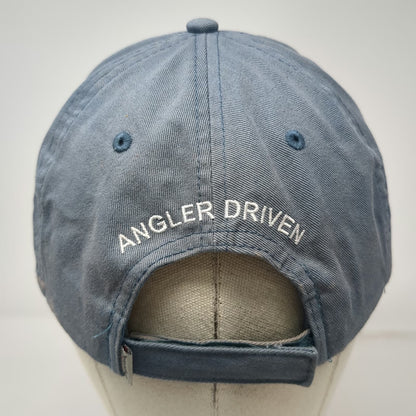 Imperial Pathfinder Angler Driven Blue One Size Baseball Cap Hat Embroidered