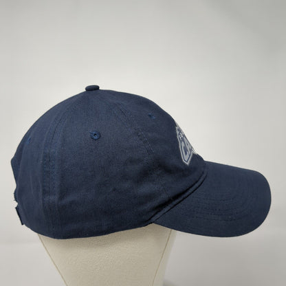 Football Camps Strapback Hat Blue One Size Adjustable 6 Panel Big X