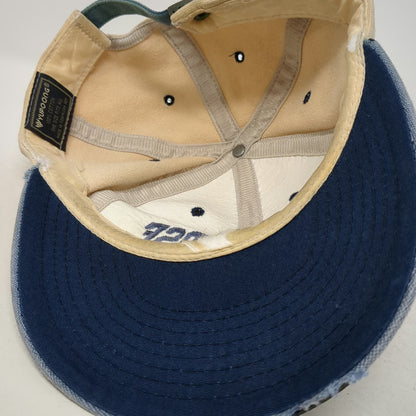 Yupoong Baseball Cap Beige Blue One Size Intercourse Pennsylvania Embroidered
