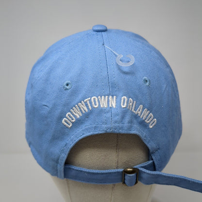 Downtown Orlando Slideback Baseball Cap Blue One Size Adjustable Embroidered