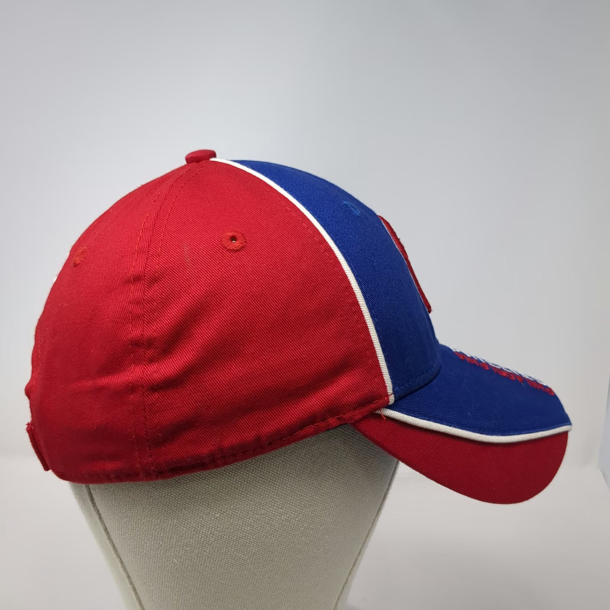 New Era Philadelphia Phillies MLB Baseball Cap Hat Blue Red One Size 9FORTY Logo