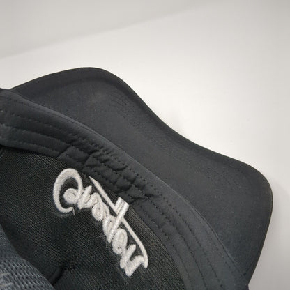 Oregon Snapback Frame Trucker Hat Black One Size Mesh Back AS Colour