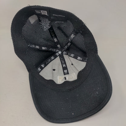 Museum of The Bible Fitted Trucker Hat Black S/M Breathable Mesh Back New Era