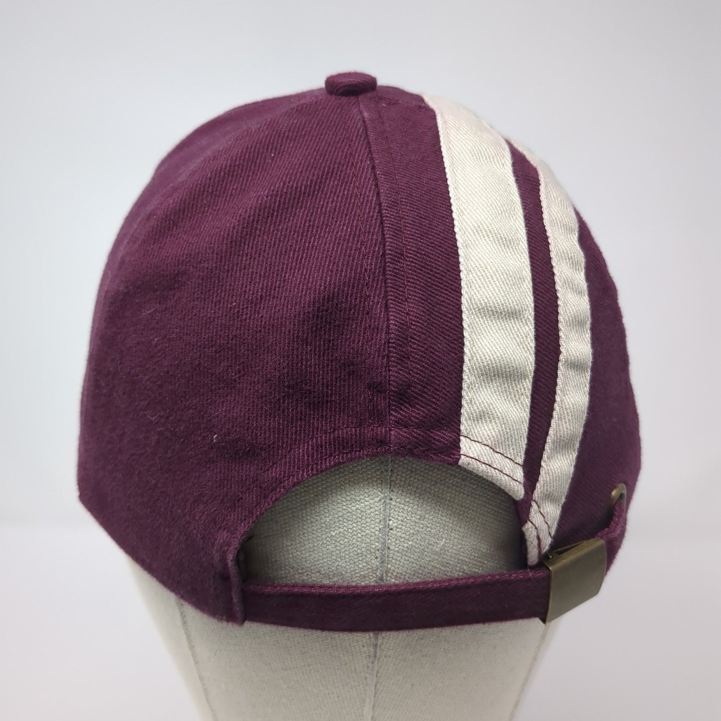 Singapore Merlion Slideback Hat Red One Size Adjustable Embroidered