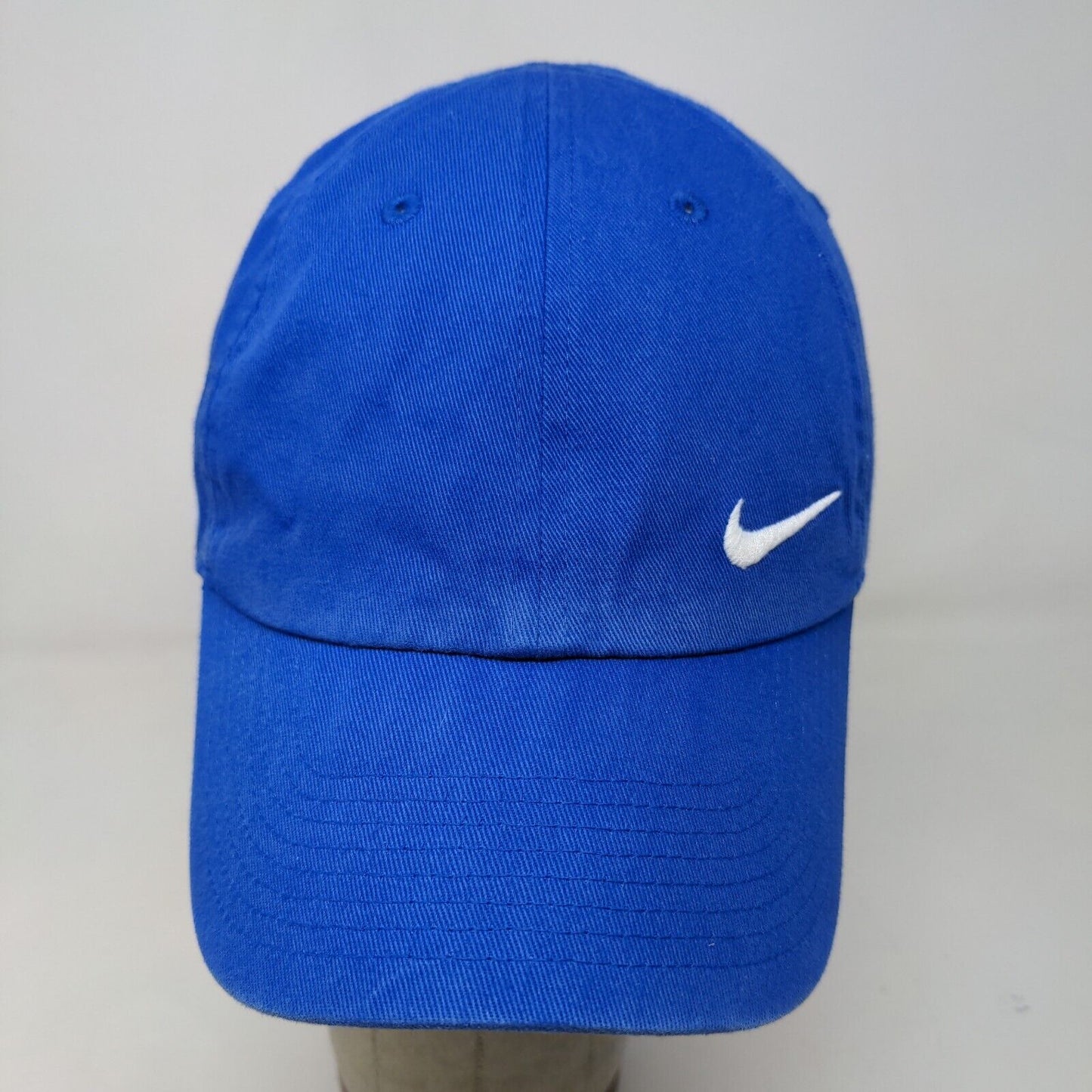 Nike S1ze Heritage86 Men's Slideback Hat Blue Size OSFM Embroidered Swoosh Logo