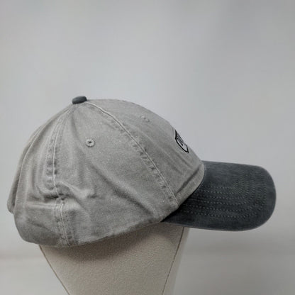 Duval St. Key West Slideback Hat Gray One Size Embroidered Colorblock