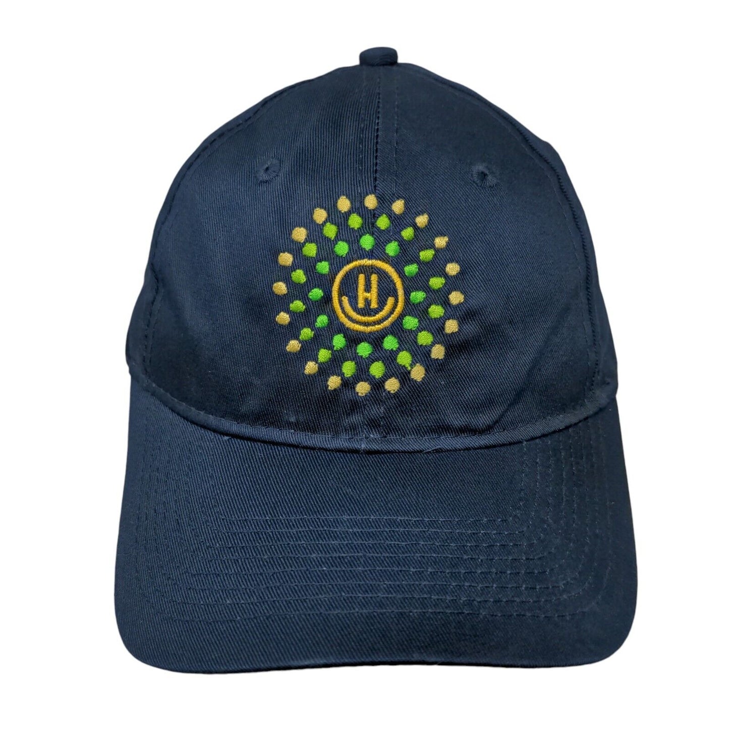 Trulieve Strapback Hat Blue One Size Embroidered Solid Port & Company