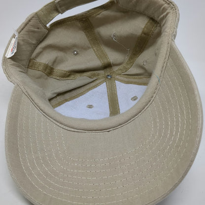 Nissun Baseball Cap Beige One Size 1-888-Dig-Safe Shovel Graphic Strapback Hat