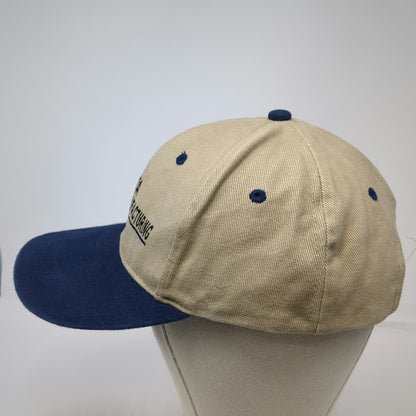 Art Headwear Baseball Cap Beige Blue One Size Delta Engineering Contrast Hat