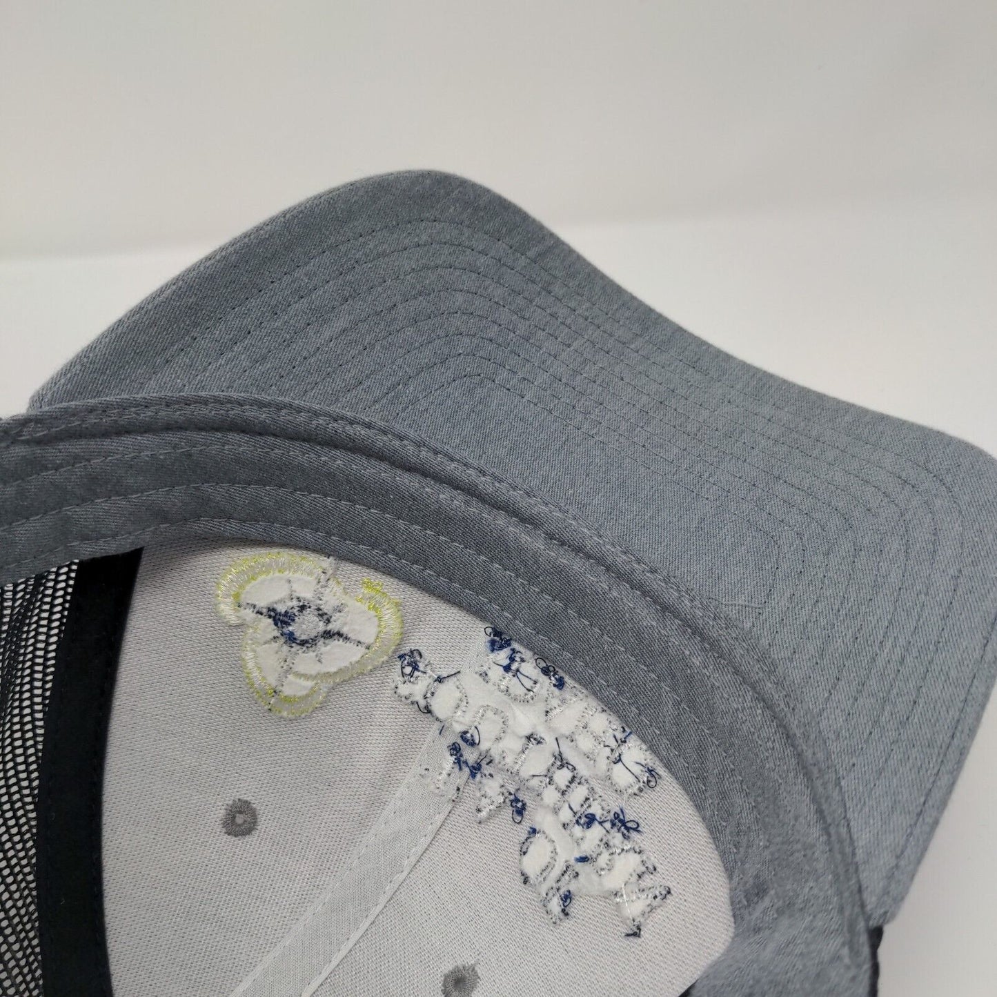 T.A. Of Southern Idaho Snapback Trucker Hat Gray One Size Mesh Back Richardson