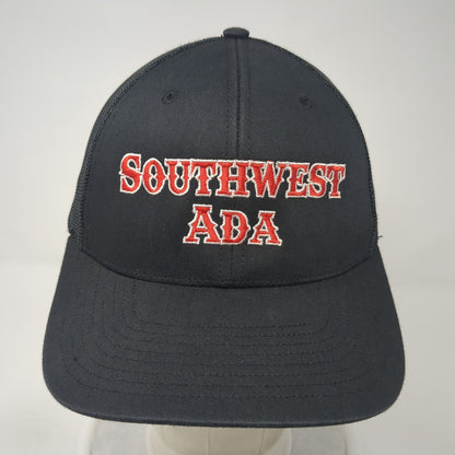 Southwest ADA Snapback Trucker Hat Black Small Embroidered Richardson