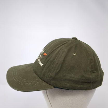 Vick Family Farms Strapback Hat Green One Size Adjustable Americap