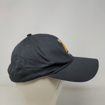 Sportsman Men's Strapback Hat Gray Adjustable Embroidered Zylight Logo Cotton