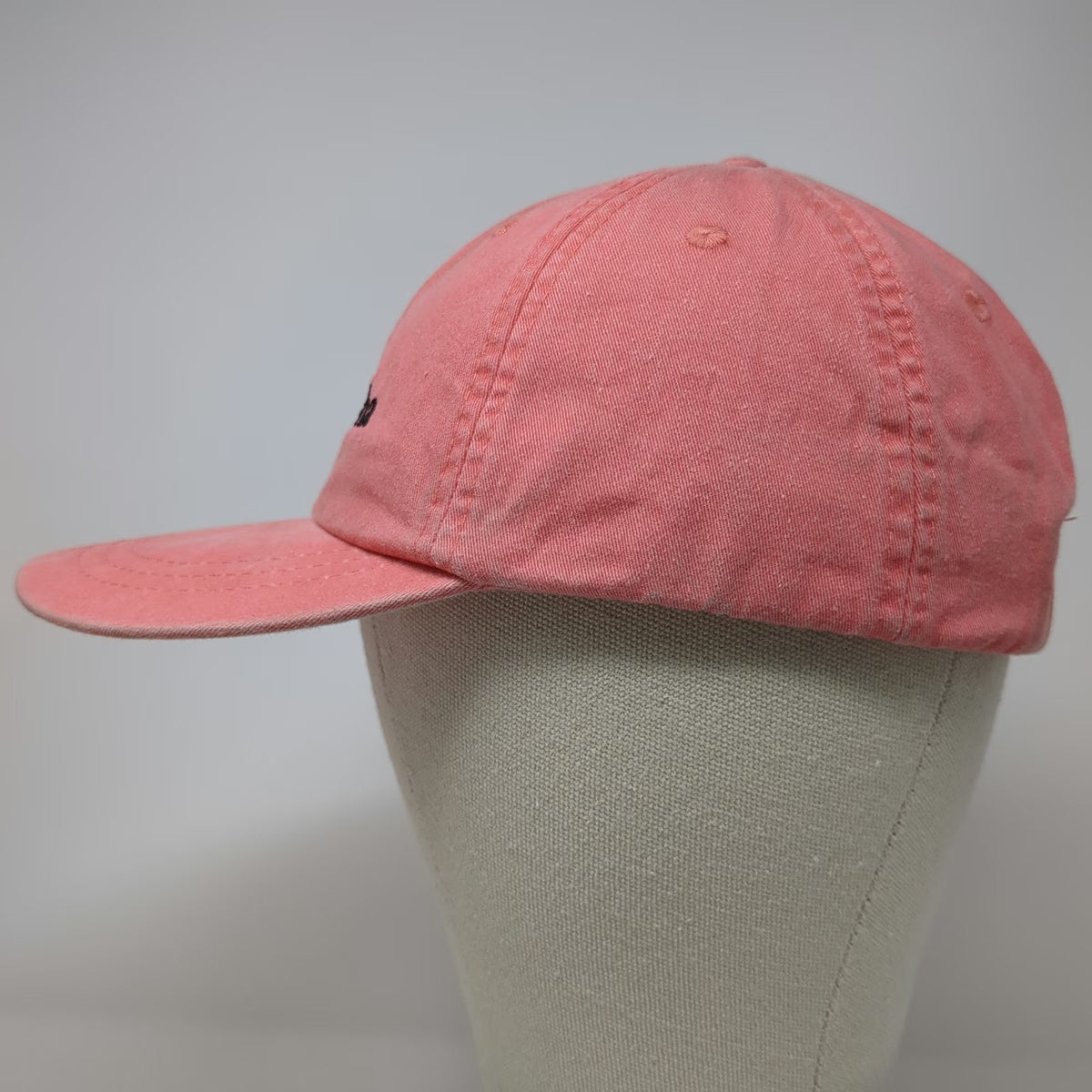 Adams Baseball Cap Pink One Size nahamsha Embroidery Leather Strap Slideback Hat