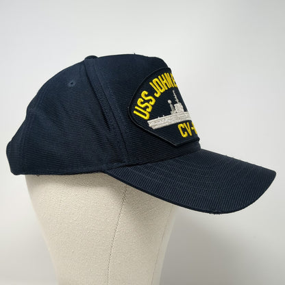 Eagle Crest 5 Panel Blue One Size Hat USS John F. Kennedy CV-67 Ship Snapback