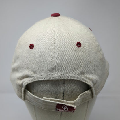Oklahoma Sooners NCAA Captivating Headgear Beige One Size Strapback OU Cap Hat