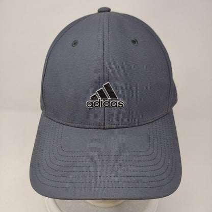 Adidas Fitted Hat Blue OSFA A-Flex Lightweight Embroidered 6 Panel Poly Blend