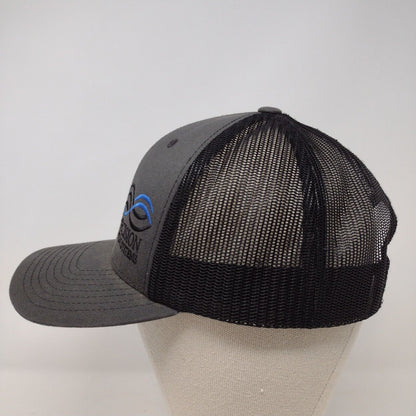Precision Pumping Systems Snapback Trucker Gray OSFA Mesh Back Classics Yupoong