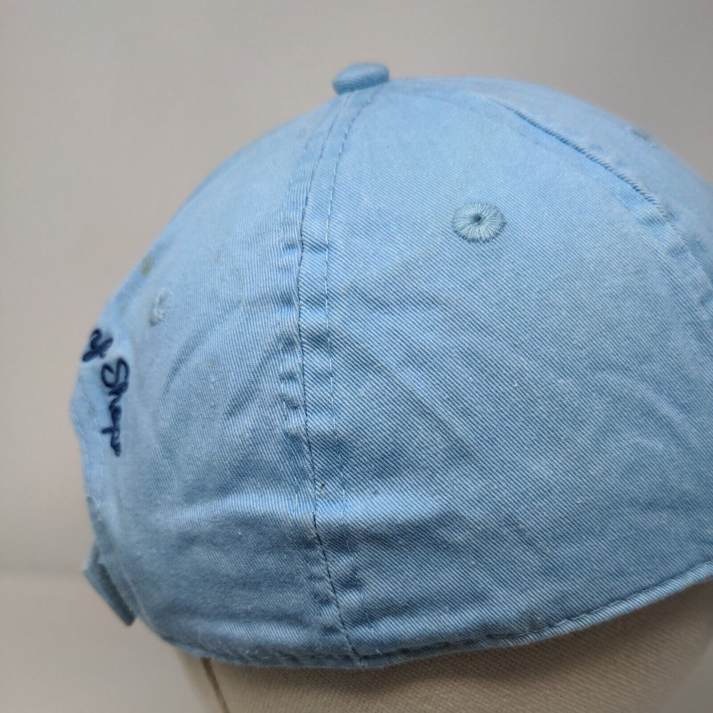 Palm Tree Strapback Hat Blue OSFM Embroidered 6 Panel Ron Jon Surf Shop