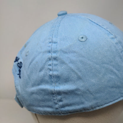 Palm Tree Strapback Hat Blue OSFM Embroidered 6 Panel Ron Jon Surf Shop