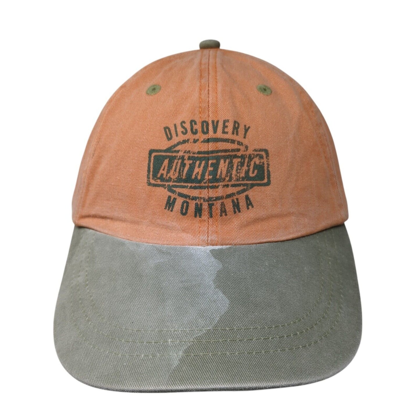 Authentic Discovery Montana Strapback Hat Multi OS Adjustable 6 Panel Ouray