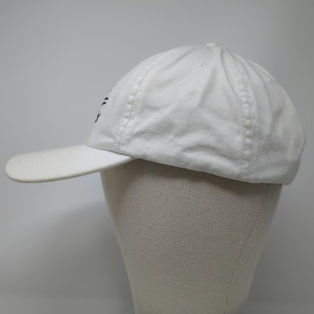 Manna Pro White One Size Baseball Cap Hat Strapback Logo Animal Nutrition Farm