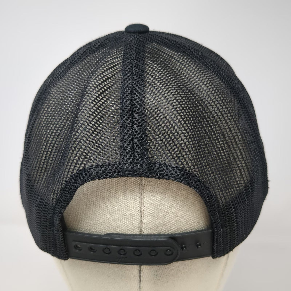 Yupoong Trucker Hat Black One Size Northwest Knives Mesh Snapback Logo Work Cap
