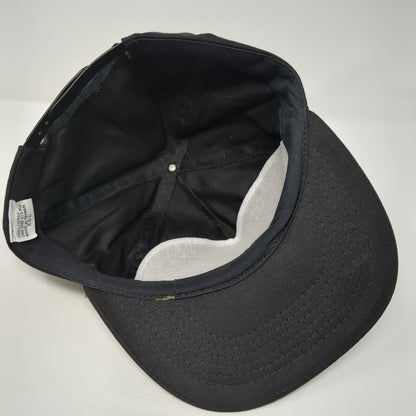 Designated Party Animal Snapback Hat Black One Size Adjustable 6 Panel Cotton
