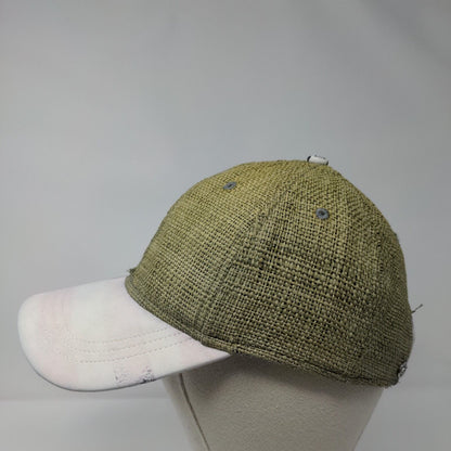 Lululemon Athletica Slideback Straw Hat Multicolor One Size Adjustable Blank