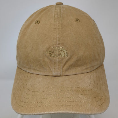 The North Face Baseball Cap Brown One Size Cotton Embroidered Logo Slideback Hat