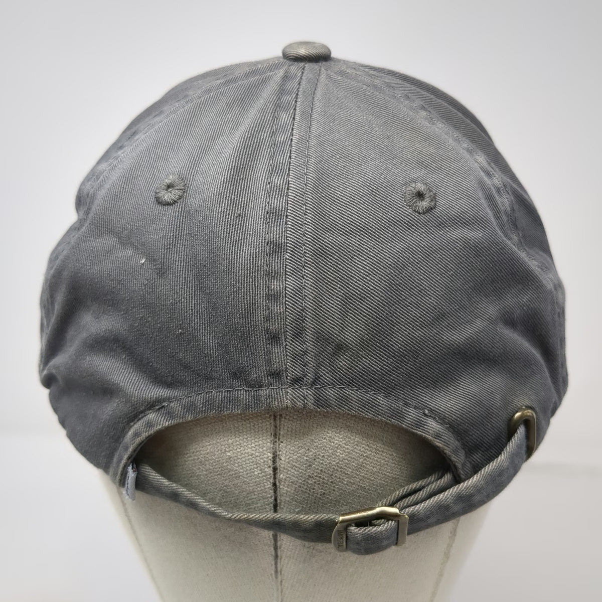 Imperial Baseball Cap Gray One Size Slideback Moose's Saloon Kalispell MT Hat