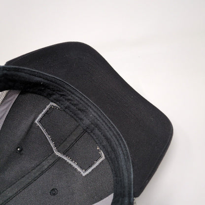 80Eighty Snapback Mesh Back Trucker Hat Black One Size Richardson