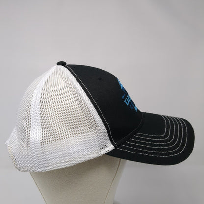The Karlfeldt Center Snapback Trucker Hat Black One Size Mesh Back Otto