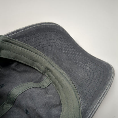 David And Young Slideback Hat Gray One Size Solid Blank Outdoor 6 Panel