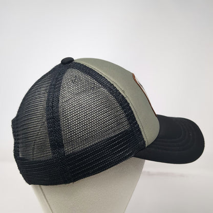 Dravus Trucker Hat Green Black One Size Parks & Rec Mallard Duck Graphic Patch