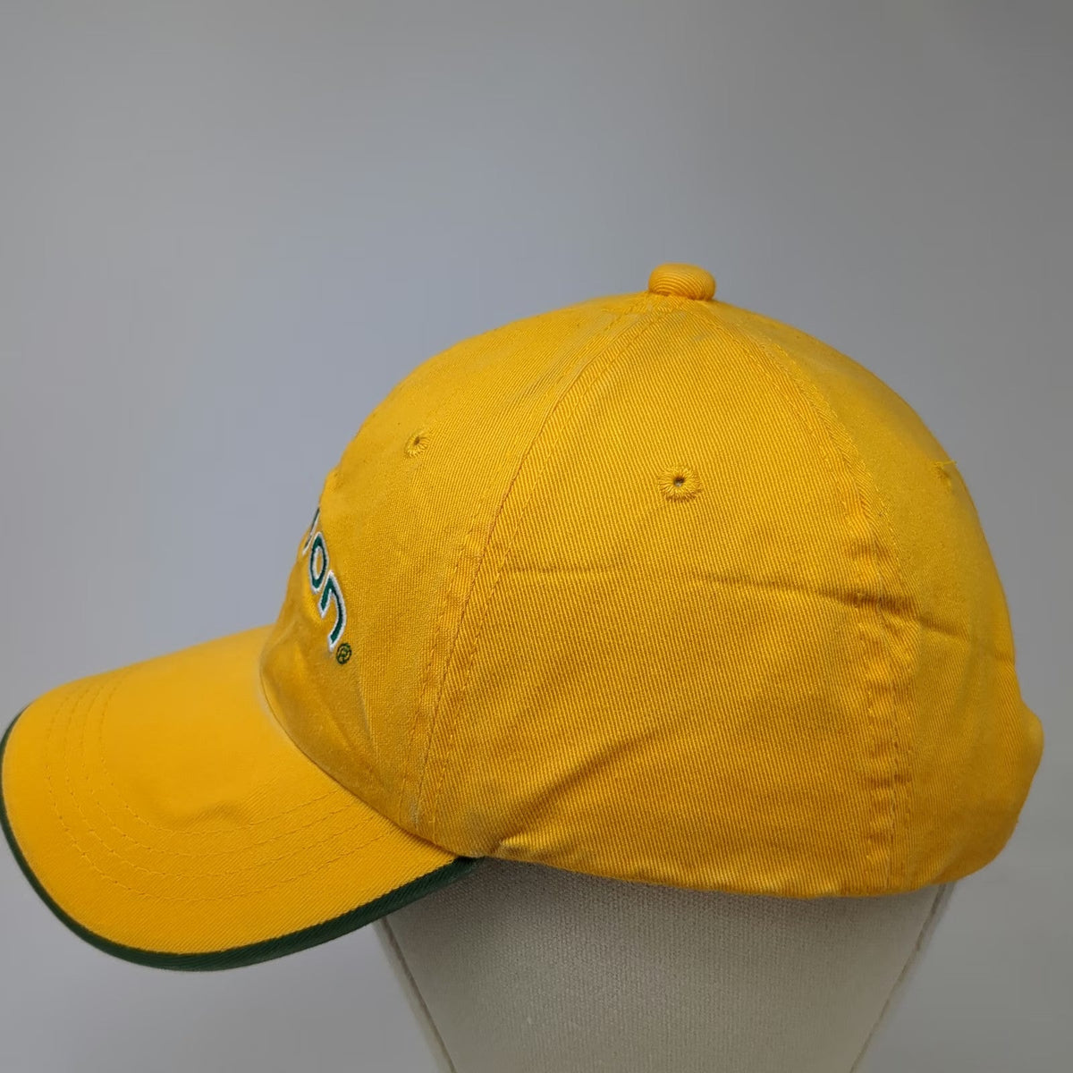 Signatures Oregon Ducks NCAA Yellow One Size Slideback Embroidered Logo Cap Hat