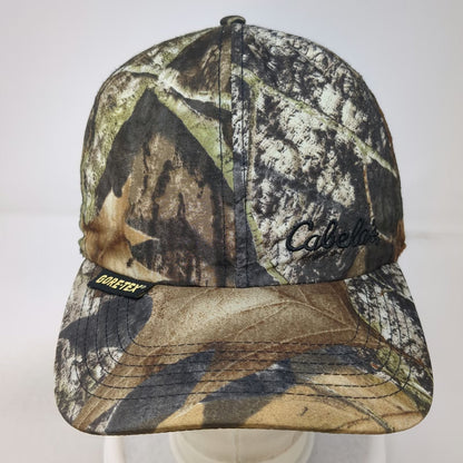 Cabela's Trapper Cap Brown M Gore-Tex Thinsulate Ear Flaps Camo Hat Vintage