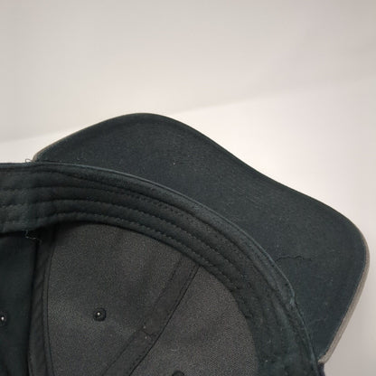 Spider-Man Snapback Hat Black One Size Adjustable Embroidered 6 Panel Marvel