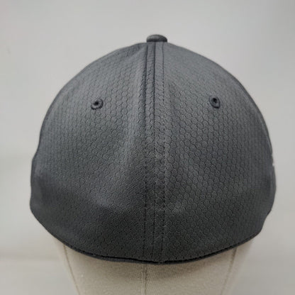 Titleist Cypress Run Fitted Hat Gray M/L Golf's Sym Embroidered 6 Panel