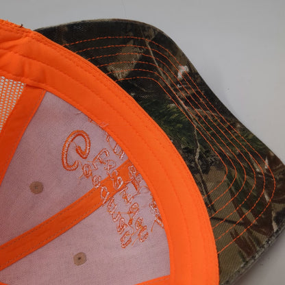 Kati Baseball Cap Orange Camo One Size Goodman Excavation Hauling Mesh Hat