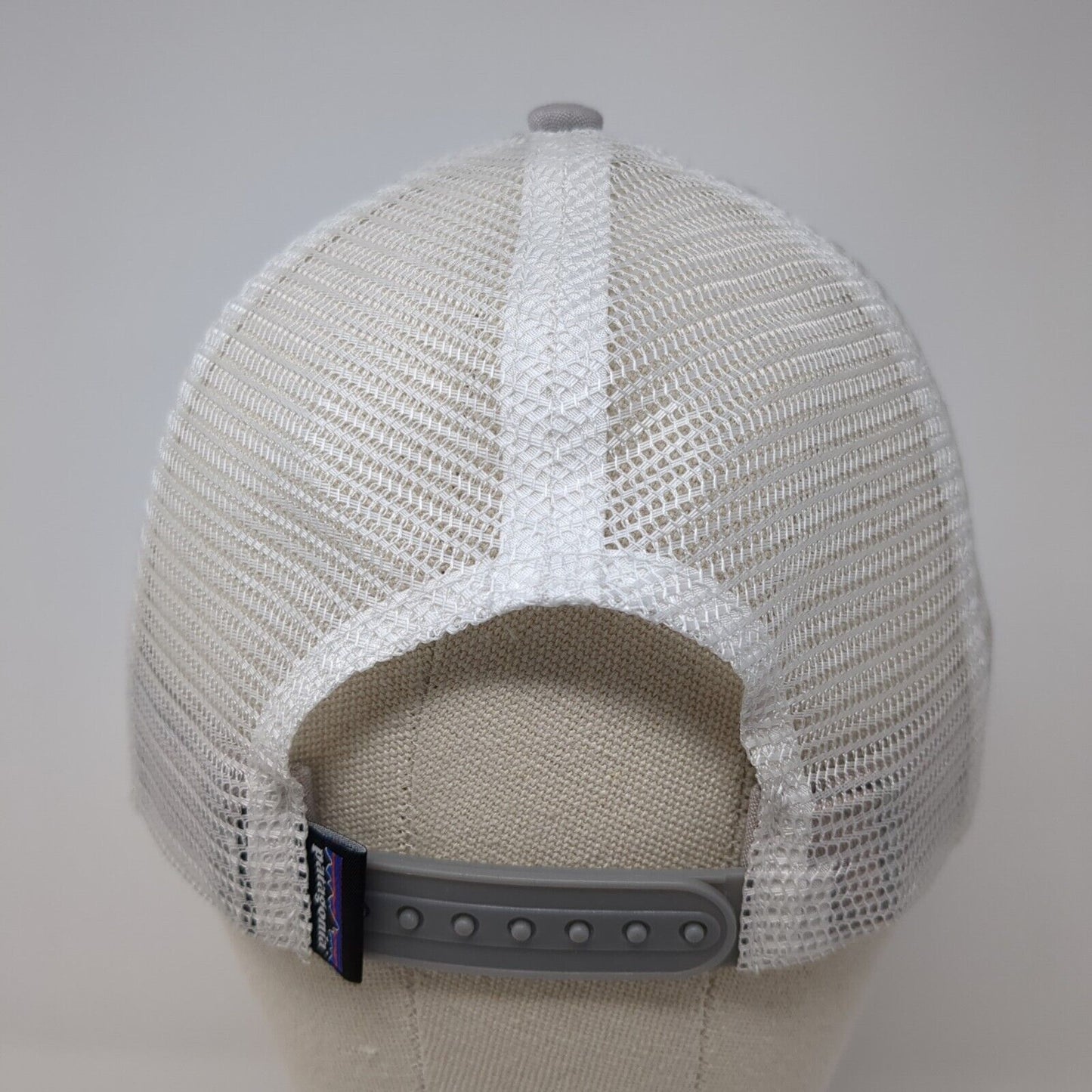 Buffalo Snapback Trucker Hat Gray One Size Adjustable Mesh Back Patagonia