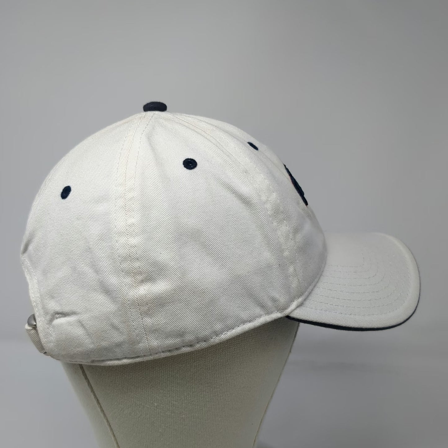 The Game Arizona Wildcats NCAA White Baseball Cap One Size Slideback Cotton Hat