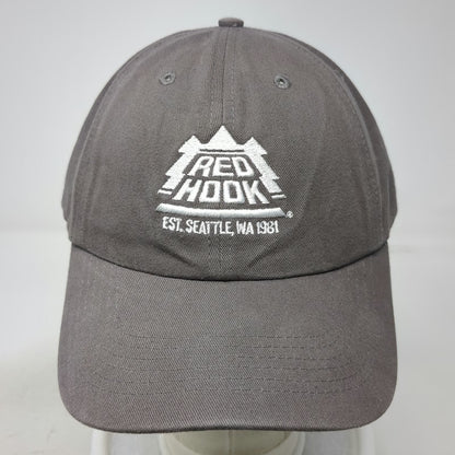 Quake City Caps Baseball Cap Gray One Size Hat Redhook Seattle WA 1981 Cotton