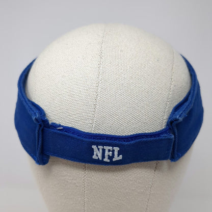 NFL Team Apparel Indianapolis Colts Visor Blue White One Size Horseshoe Logo Hat